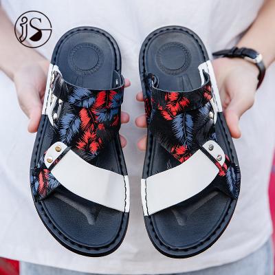 China 2021 Colorful Luxury Casual Man Comfort Fashion Slippers Sandal Anti Slip Lightweight Men Shoes CUSHIONING for sale