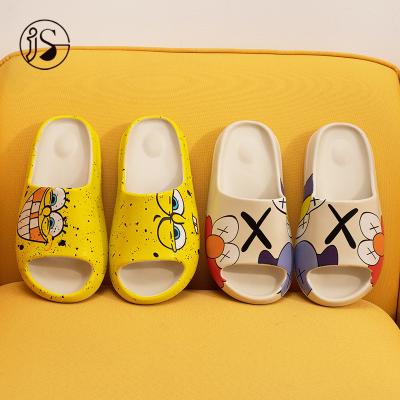 China 2021 Fashion Trend Fashion Style Popular Slippers For Ladies SpongeBob Slippers for sale