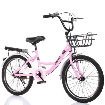 China Wholesale Carbon Fiber Women Bikes 7 Speed ​​Steel Frame City Folding Bikes 20 22 24 Inch for sale