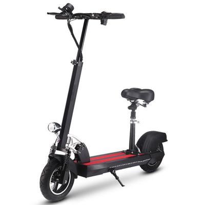 China Ebike 48v 500W Scooter 10 Inch 2 Wheels Unisex Electric Folding Scooter 48v 500W Lithium Battery Aluminum Alloy Portable Balance Skateboard for sale