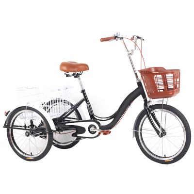 China Wholesale Good Quality Steel 3 Wheel Pedal Cargo Tricycle OEM Available for sale