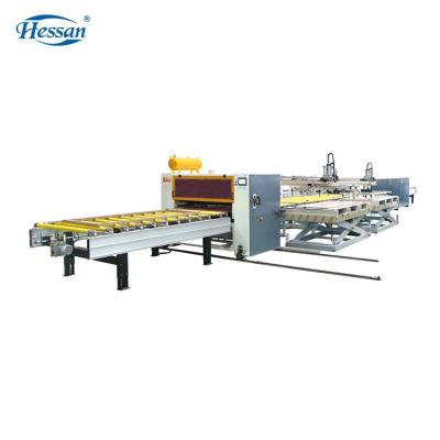 China Factory Hessan OEM MDF PUR Honeycomb Honeycomb Sandwich Panel Hot Laminating Line for sale