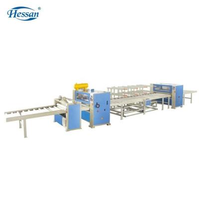 China machinery & Automatic wood panel/MDF/PVC PUR material Hessan woodworking machinery wood laminating machine/wrapping machine for sale