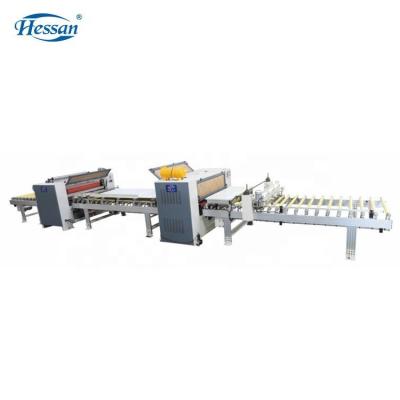 China Hessan Aluminum Glue Hotels Aluminum Glue Production Line/PUR Multifunctional Multifunctional Laminating Machine MDF Production Line for sale