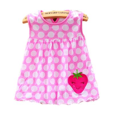 China 0-1 Years Washable Girls Skirt Baby Dress Girl Clothes Cute Baby Clothes Baby Vest Dress for sale