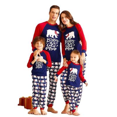 China Plus Size 2021Family Sets Christmas Pajamas Sleepwear Children Girls Cotton Pajamas Women Couples Clothing Lounge Wear Sets for sale