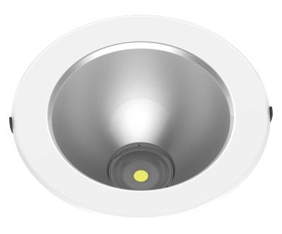 China New traditional CDX3 architectural COB LED led down light 6inch 5CCT 3 level lumens output recessed light led commercial downlight for sale