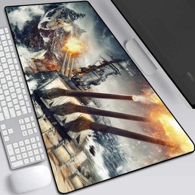 China Custom Glowing RGB HEATER XXL Led Gaming USB Non-Slip Mouse Pad for sale