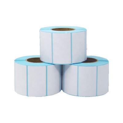 China Barcode Paper Roll 4 x 6 Barcode Shipping Label Printer Direct Adhesive Paper Custom Heat Sensitive Stickers Roll for sale