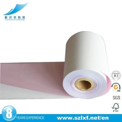 China 2017 waterproof best hot selling Foison uni 4 ply continuous carbonless printing paper for printer pos cashier atmosphere for sale