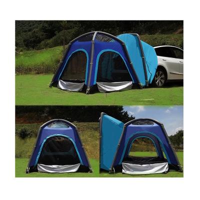 China Durable Tail Door 5 Person Trunk Tent SUV Auto Camping Tents Dome Inflatable Model Car Tents Large Dome for sale