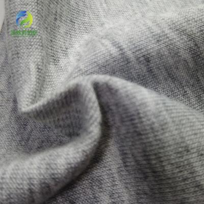 China Organic Cotton Fabric Shrink-Resistant Knit 270gsm 75%Organic Cotton25%Polyester Organic Knitted Scuba Cotton Fabric For Jumper for sale