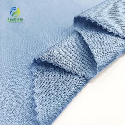 China 2020 High-end High Quality Men's Fabric Shrink-Resistant Silk And 100% Mercerized Cotton Knitting Fabric For Short Sleeve T-Shirt for sale