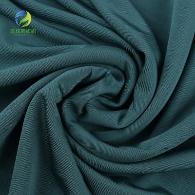 China 210gsm Pill High-twist Filament High-twist 210gsm Anti Pill Single Stitch Knitted 100% Rib Jersey Fabric High Quality Silky Shiny Single Stitch for sale