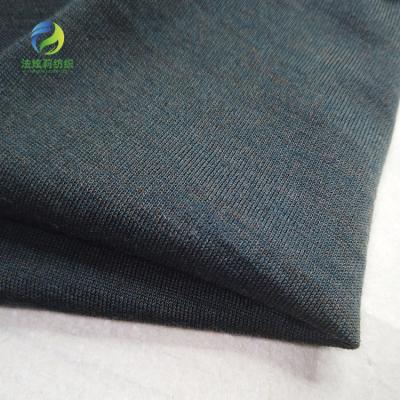 China Anti Pill Comfortable Soft 100% Wool Merino Knitted Fabric 170g Merino Wool Knit Jersey Fabric For Clothing for sale