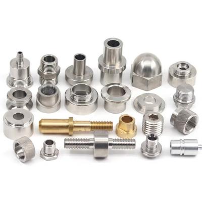 China Custom Brass Lathe Part Copper Aluminum CNC Turned Parts Brass Pin Pin CNC Machining Threaded Inserts for sale