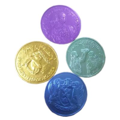 China China Shenzhen Manufacturer Anodized Aluminum Coin Aluminum Custom Engraved Coins and Tokens for sale