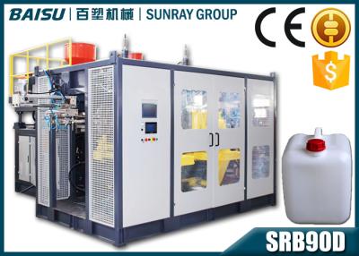 China Al Elektrische Vierkante Jerrycan die Machine 5,2 X 3,2 X 3.15M maken Grootte srb90d-1 Te koop