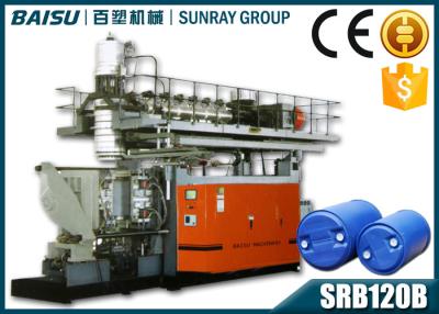 China 200 Liter Plastic Drum Automatic Blow Molding Machine Accumulating Type EBM SRB120B for sale