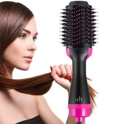 China For Home Use Factory Sale One Step Hot Air Comb Straightener Hair Dryer And Volumizer Hot Airbrush for sale