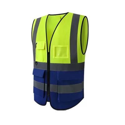 China 2022 New High Quality Reflective Vest High Visibility Vest Hi Vis Shirt Hi Vis Shirt For Safety Factory Work Cheapest Vest for sale