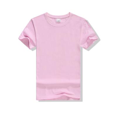 China Hot Sale Girls 100 Cotton T-shirt Quick-drying 65 Polyester 35 Cotton T-shirt Custom High Quality Organic Cotton T-shirt QUICK DRY for sale