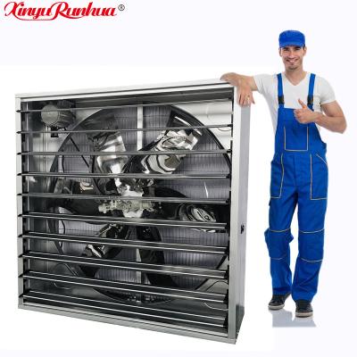 China Factory Farm Greenhouse Poultry 1380 *1380*450 Wall Mounted Ventilation Push Pull Exhaust Fan For Poultry Farm Greenhouse and chicken house for sale