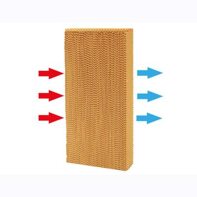 China Farms 7090 Cooling Pad For Poultry Farm Or Greenhouse With Green House Evaporative Cooling Pad Manufacturer for sale