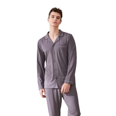 China QUICK DRY Summer Cotton women Pajamas set long sleeve sleepwear classic soft stretch homewear for sale