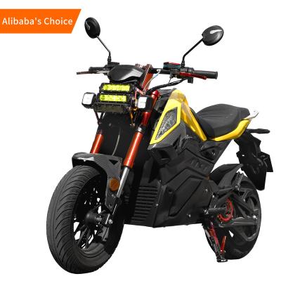 China 2022 unisex EEC cheap high speed fast moped for men electric racing street motorcycle adult for sale for sale