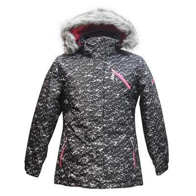 China Waterproof women's jackets with hood ladies two-piece ski suit jacket cheap and high quality for sale