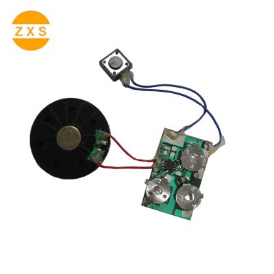 China Custom Sound Module Newly Greeting Card Sound Module Programmable Bird Greeting Card Sound Module for Card and Toys for sale