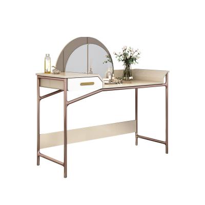 China Concise Adjustable Marble Table Modern Bedroom Makeup Luxury Dresseamr(Others) Furniture Mirrored Dressers for sale