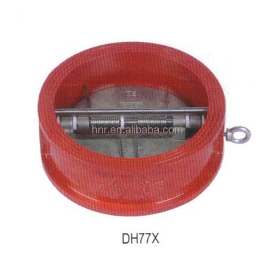 China Double Door General Malleable Wafer Check Valve DH77X for sale