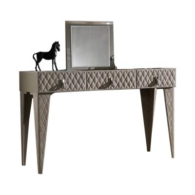 China Luxury high quality Italian style design modern luxury dressing table for bedroom furniture for sale