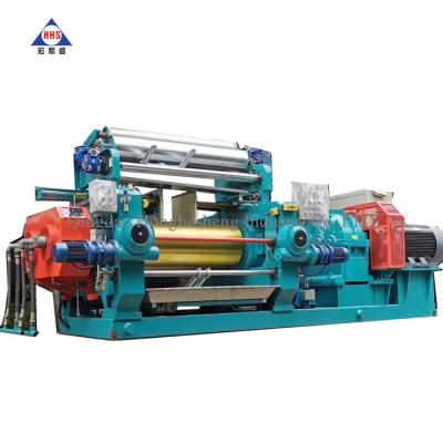 China 660mm Dia 2130mm Length 2 Roll Open Mill Rubber Mixing Mill Machine for sale