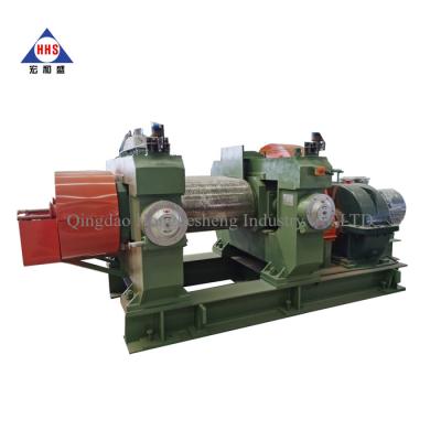 China XKP-450 Tire Cracker Mill / Rubber Crusher For Reclaimed Rubber Production / Waste Tire Recycling Machine for sale