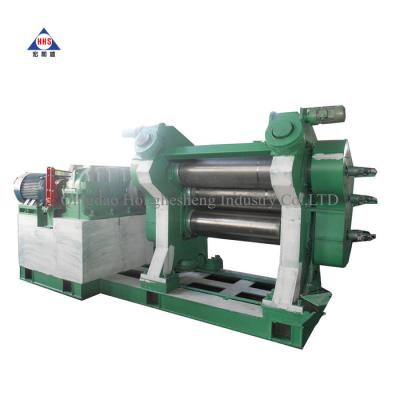 China CE ISO 450x1500mm Rubber Calender Machine 3 Roll Calender Machine for sale