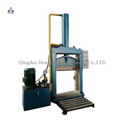 China Hydraulic Guillotine Floor Rubber Cutting Machine Single Knife XQL 8T Width 660mm for sale