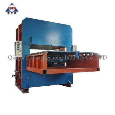 China Natural Rubber Mat Platen Vulcanizing Press Hydraulic Hot Press Machine for sale