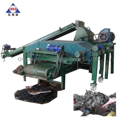 China 150mm Green Scrap Rubber Steel Separator Scrap Rubber Friction Separating Machine for sale