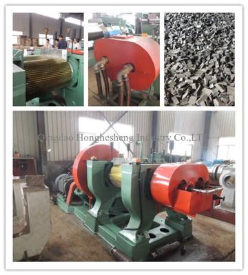 China 60cm 80cm Waste Tyre Recycling Plant Tire Grinding Machine For Rubber Powder for sale