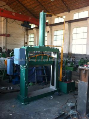 China 12T 7.5kw Rubber Bale Cutter Non Metal Plastic Rubber Cutting Machinery for sale