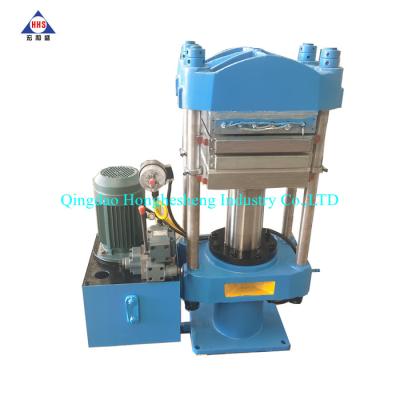 China Semi Automatic Steam Heating Hydraulic Press 50T Rubber Mat Making Machine for sale