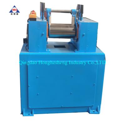 China Small Two Roll Open Rubber Mixing Mill Laboratory Scale PLC Control 380V for sale