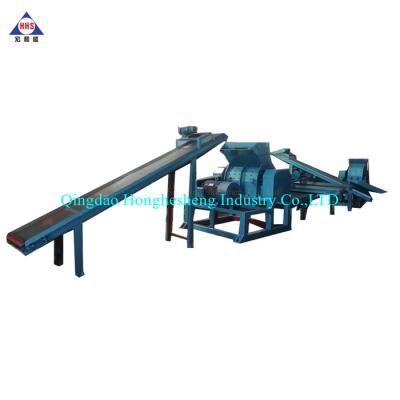 China Uncured Tyre Green Scrap Rubber Steel Separator for sale