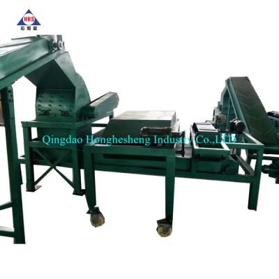 China Unvulcanized Uncured Green Scrap Rubber Steel Separator 15CM 17CM Automatic for sale