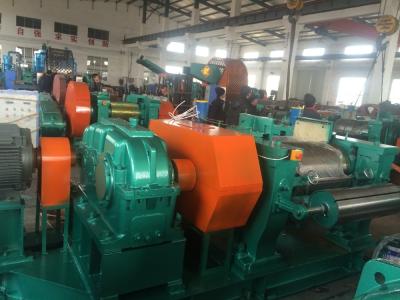 China High Tenacity 400mm Double Roll Waste Rubber Refining Mill Reclaimed Rubber Machine for sale