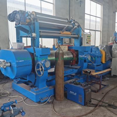 China Automatic Stock Blender Two Roll Open Mixing Mill Rubber Mixing Mill XK-450 for sale