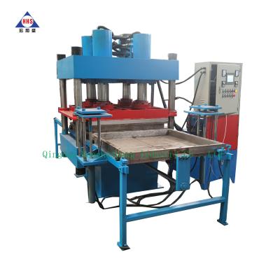 China Outdoor Sports Rubber Floor Tile Vulcanizing Press Machine Anti Skid for sale